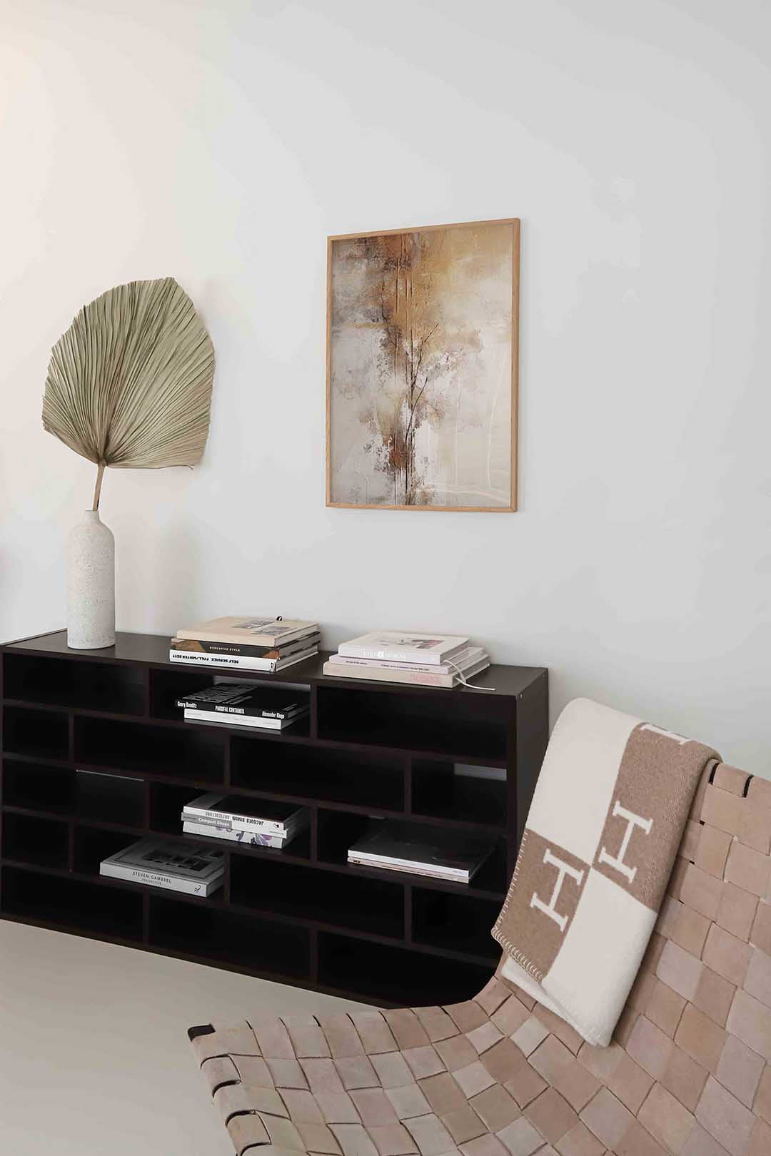 Abstracte beige textuur Poster