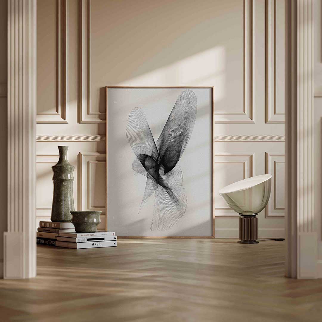Abstracte lijnen Poster