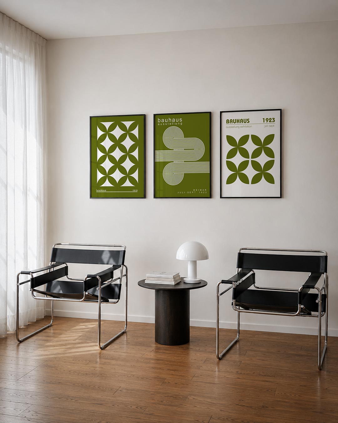 Vormenspel en kleur Posterset
