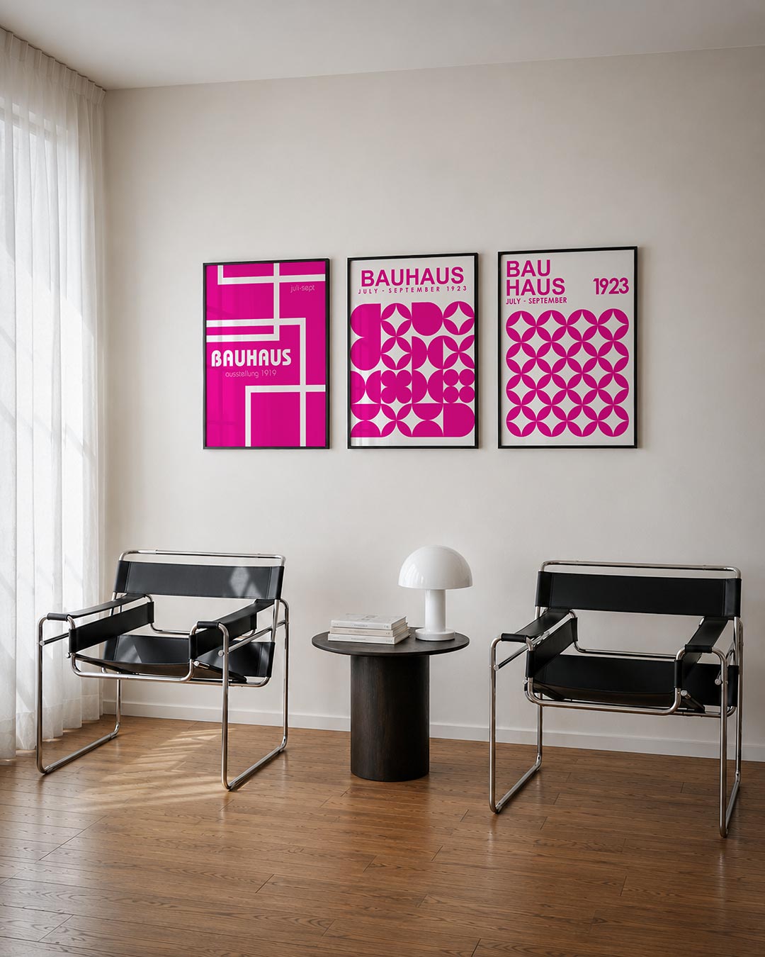 Lijnen en kleurvlakken Posterset