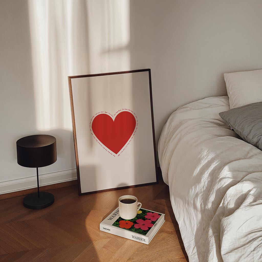 Love Hart Poster-WallArtistic