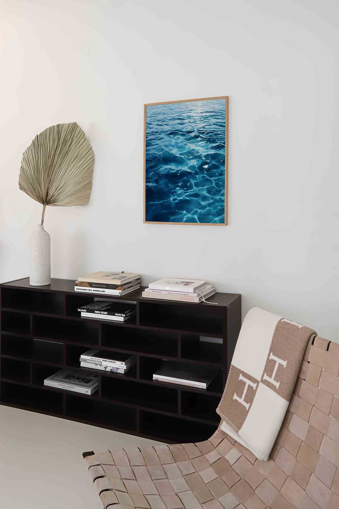 Blauwe zee Poster