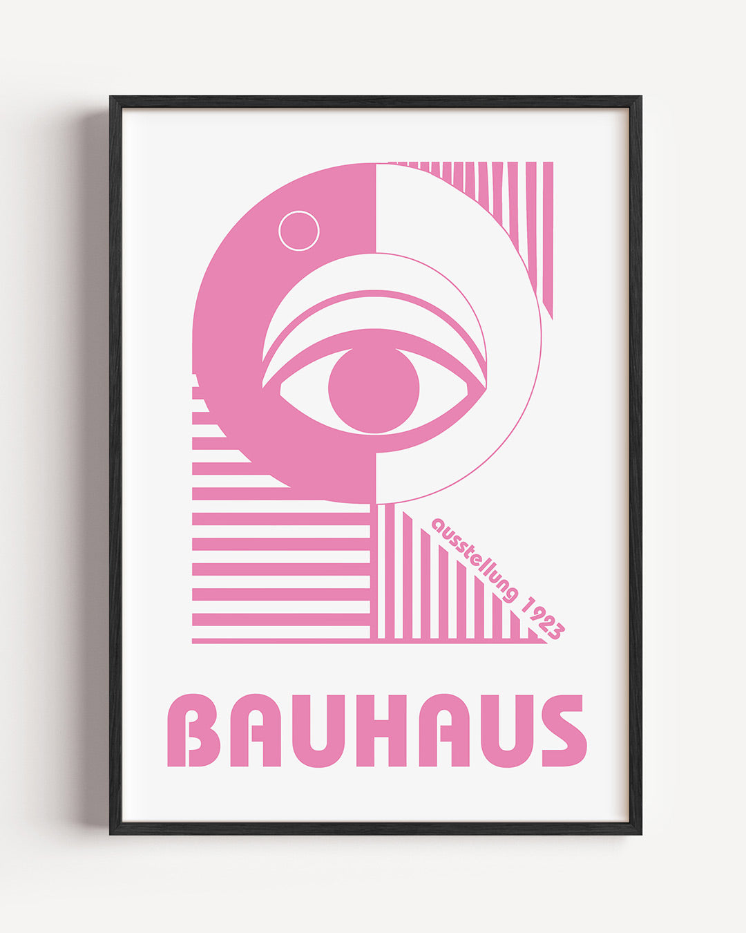 Oog en lijnen Poster