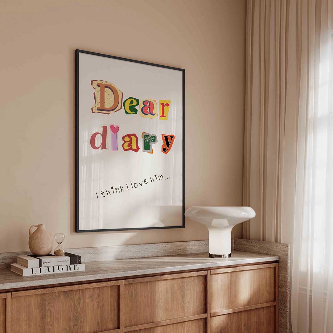 Dear diary Poster