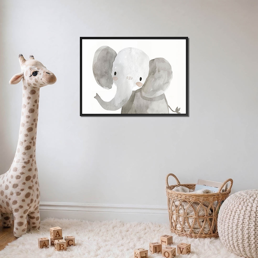 Dromerige olifant Kunstwerk