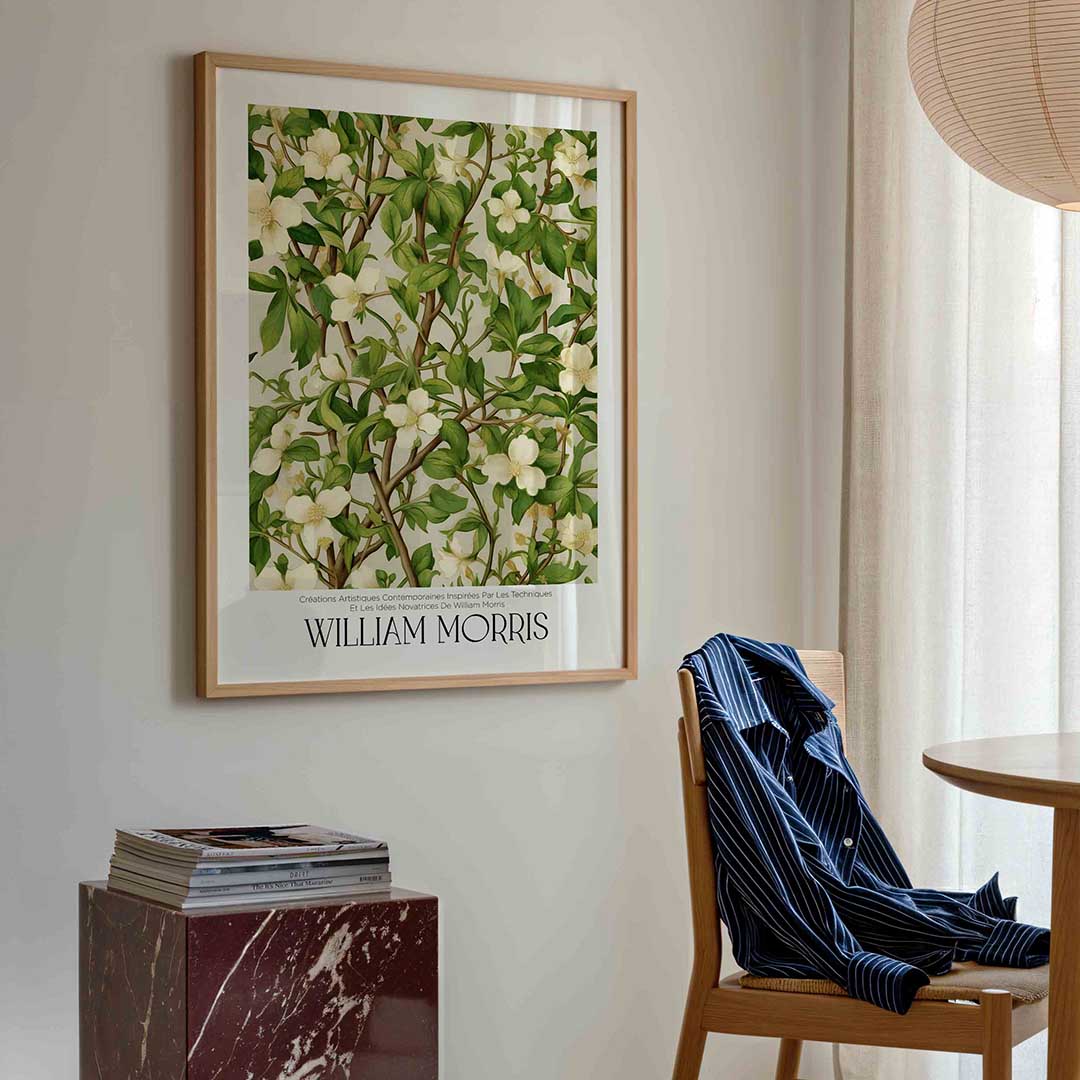 Bloemen en bladeren Poster