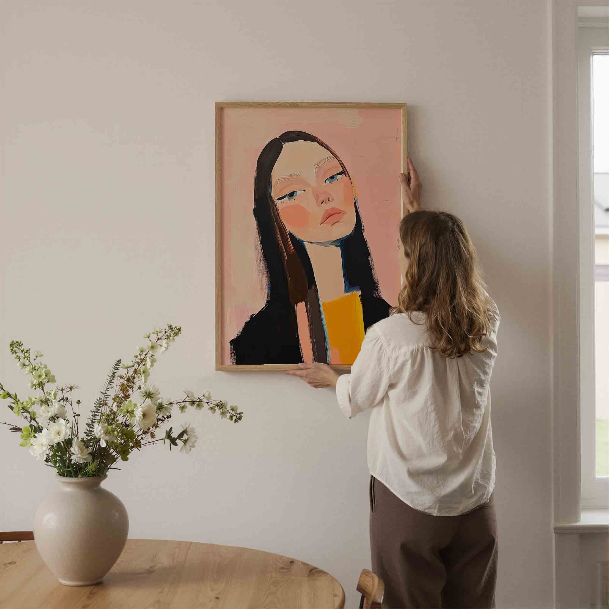 Vrouwelijk portret Poster