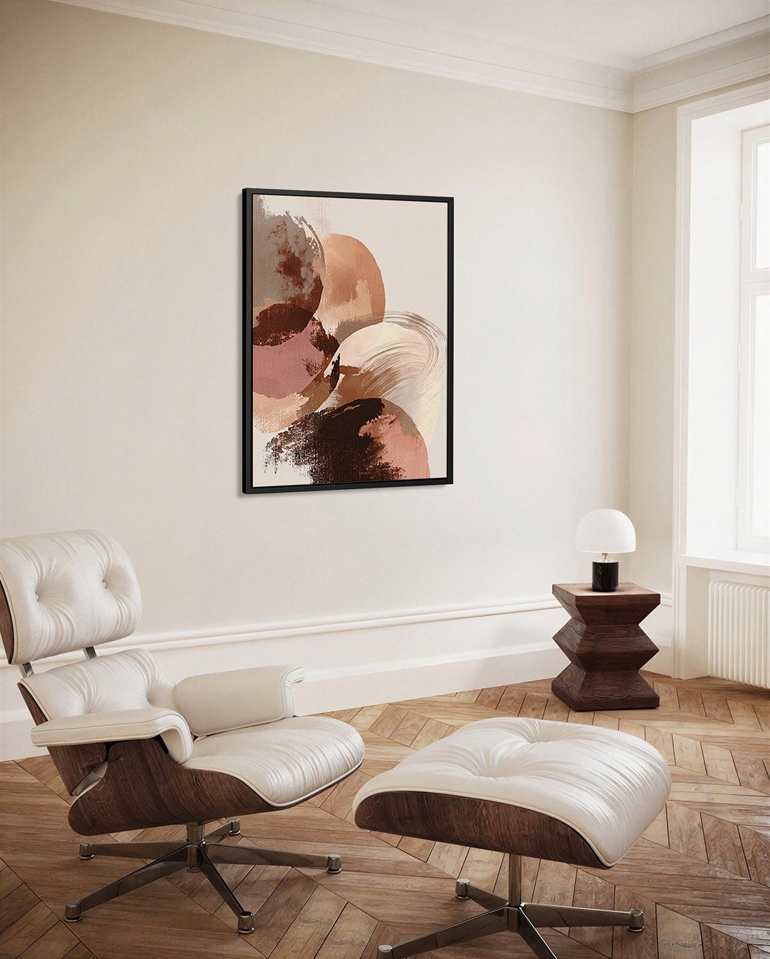 Organische vormen Kunstwerk