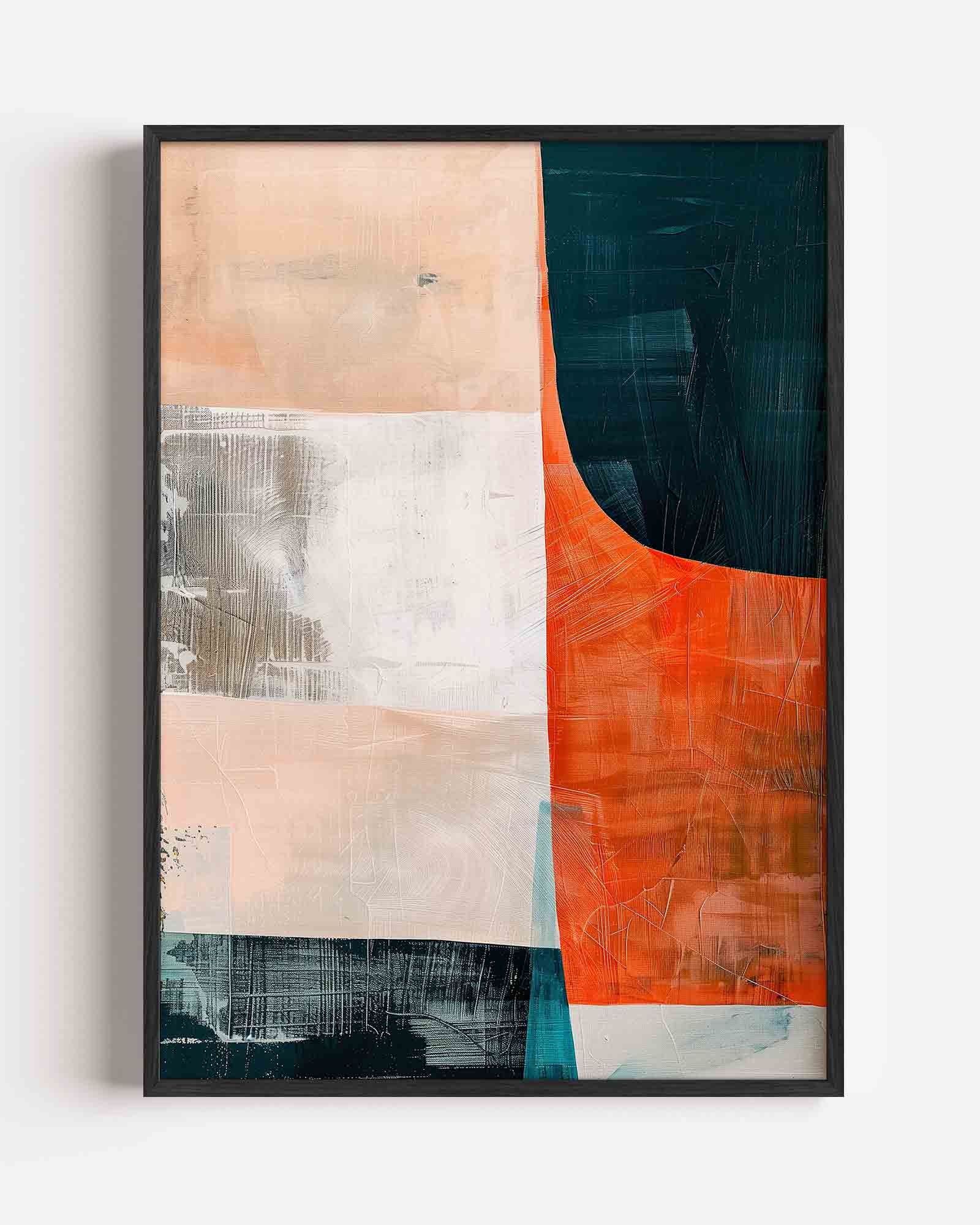 Abstracte vormen Poster