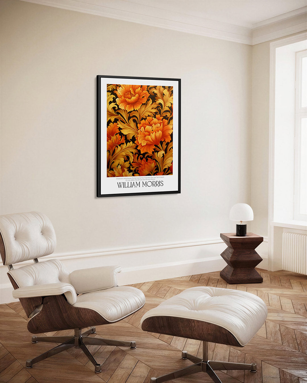 Bloemrijke patronen Kunstwerk