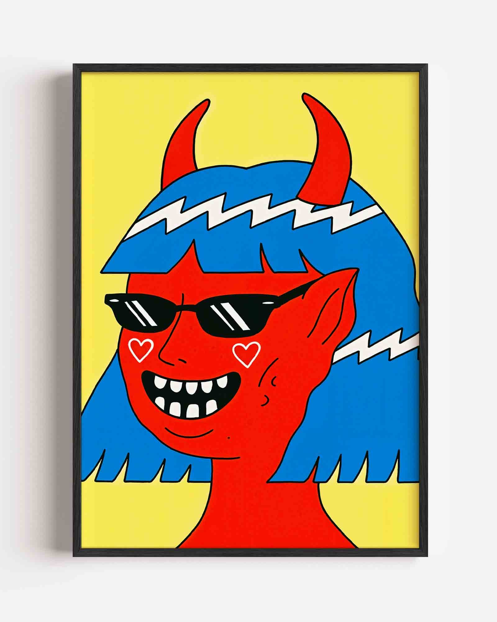 Duivelse glimlach Poster