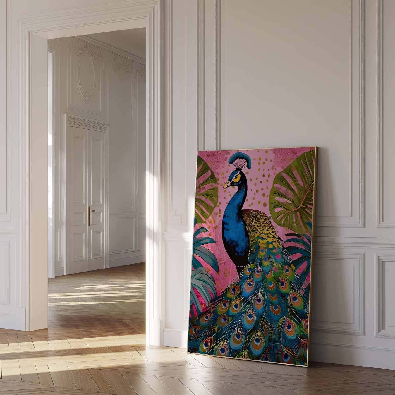 Prachtige Pauwen Poster-WallArtistic