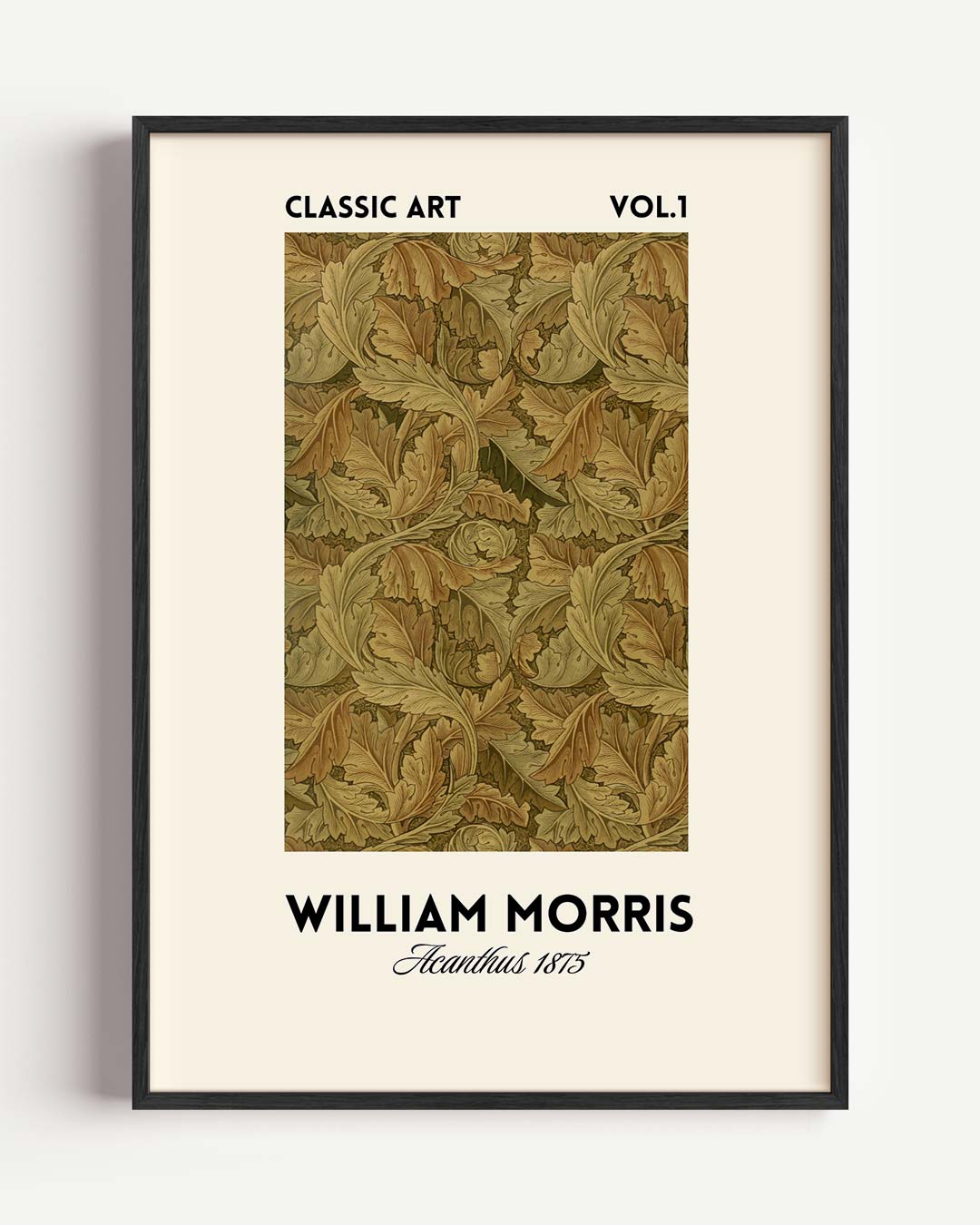 William Morris Vine Design 1873 Poster-WallArtistic