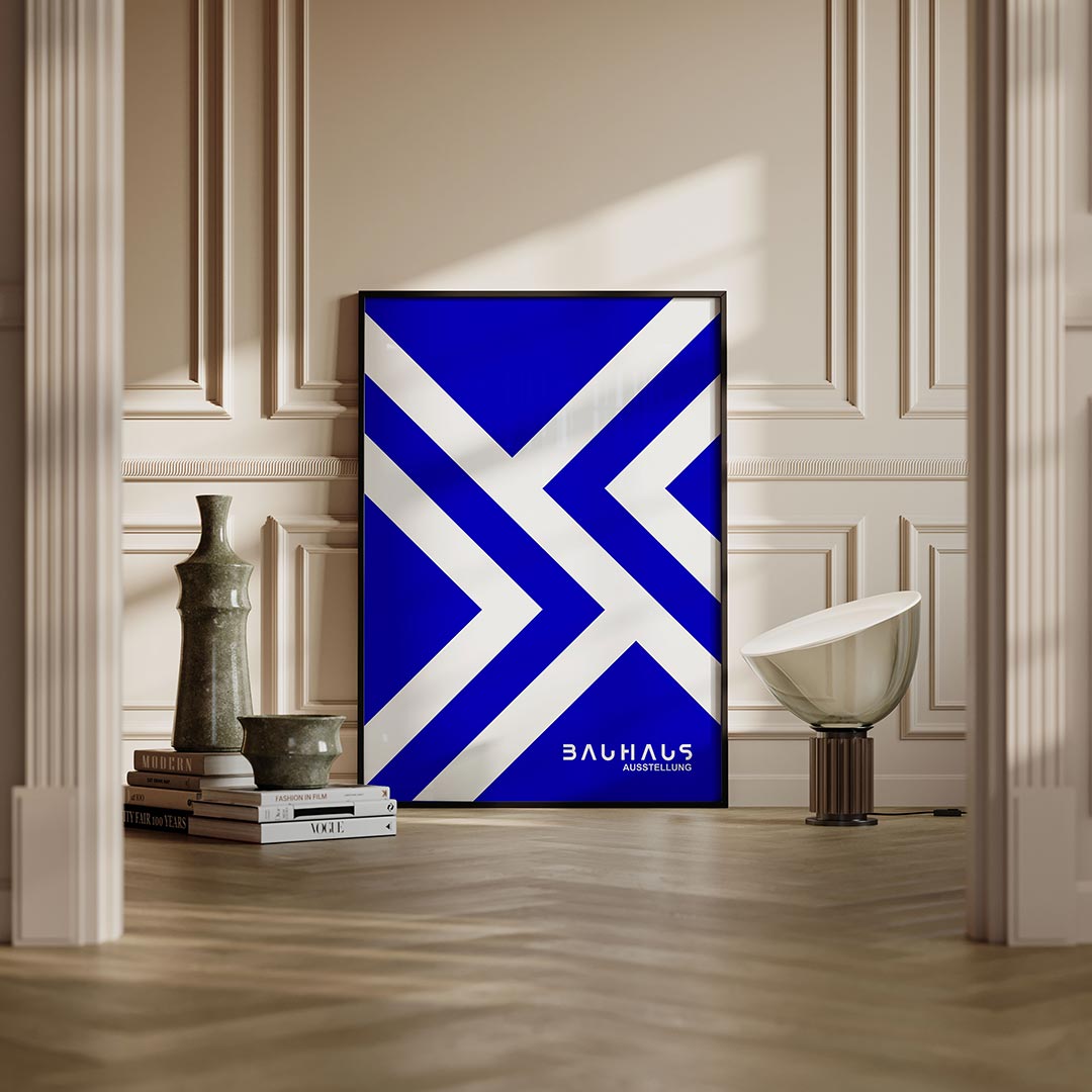 Lijnen en vlakken Poster