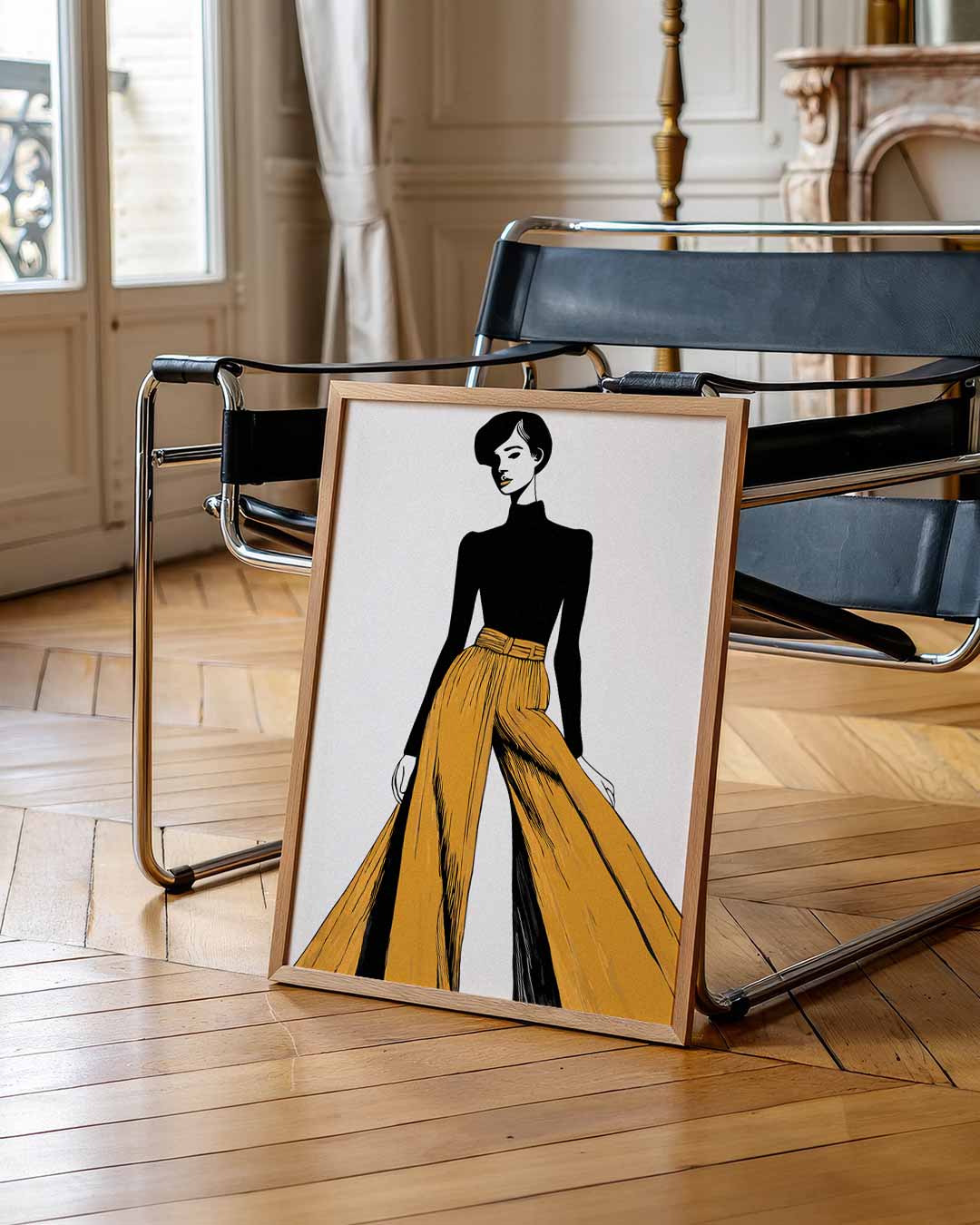 Modieuze Elegantie Poster-WallArtistic