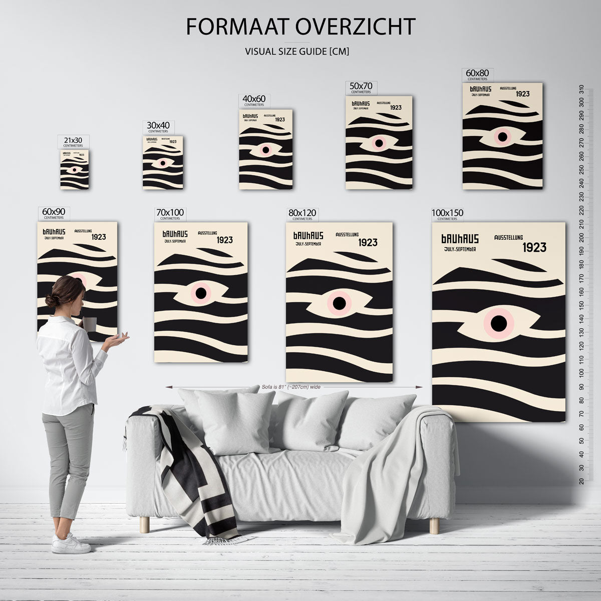 Vorm en balans Poster