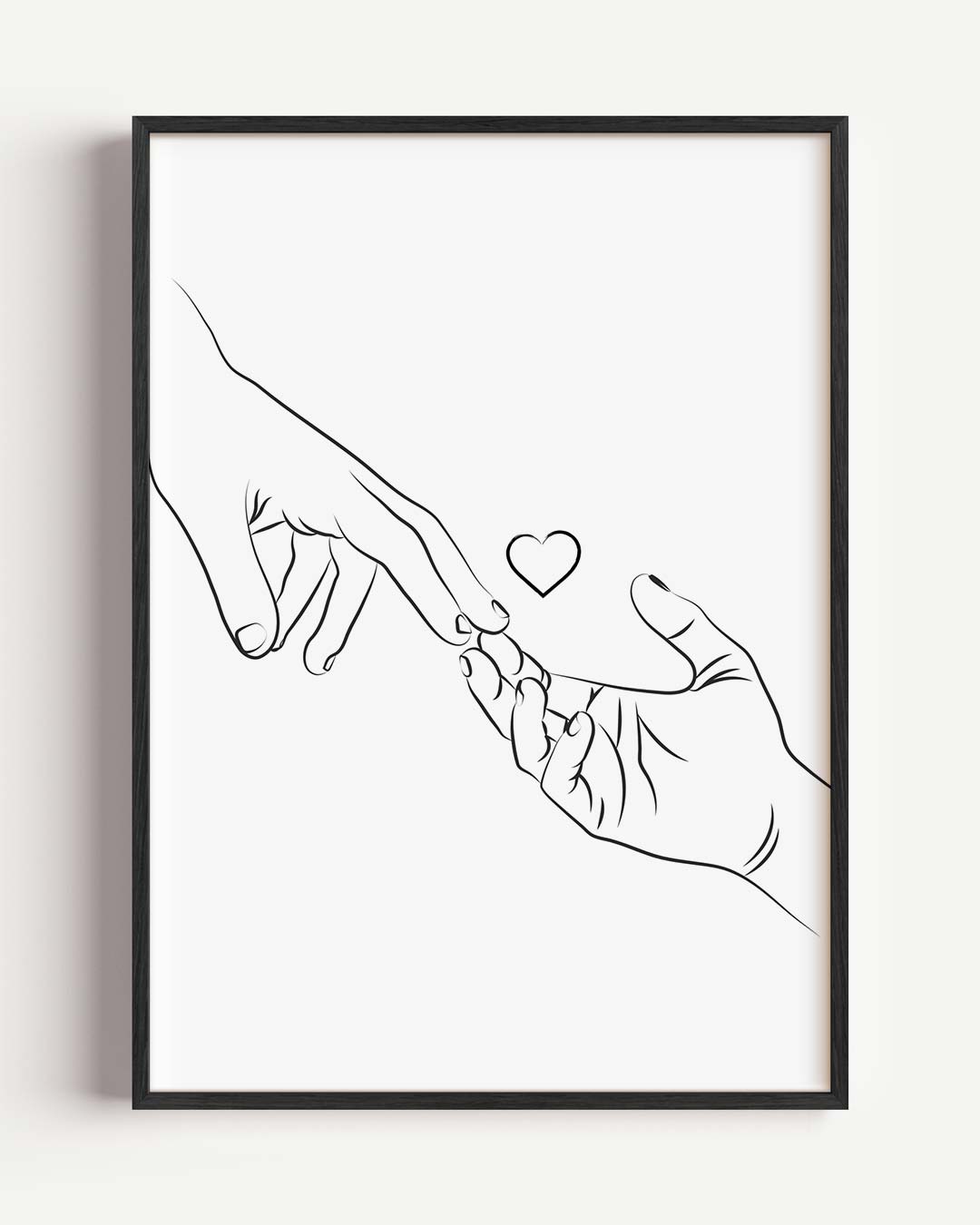 Verbonden in Liefde Poster-WallArtistic