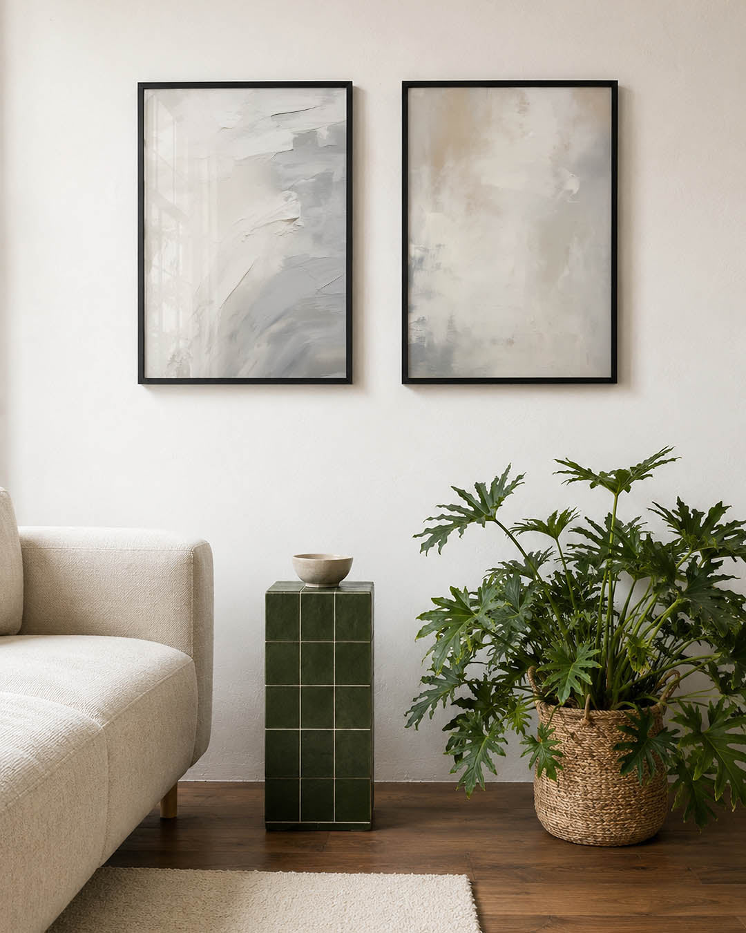 Zachte kleurvlakken Posterset