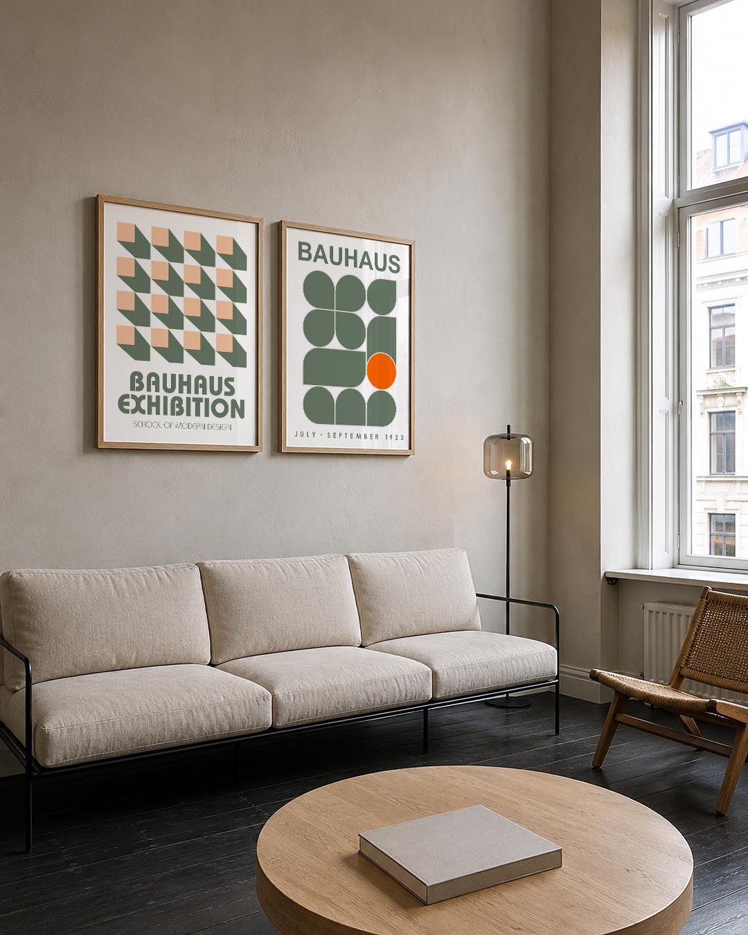 Vorm en schaduw Posterset