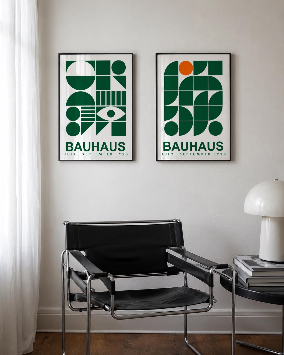 Vormen en vlakkenspel Posterset