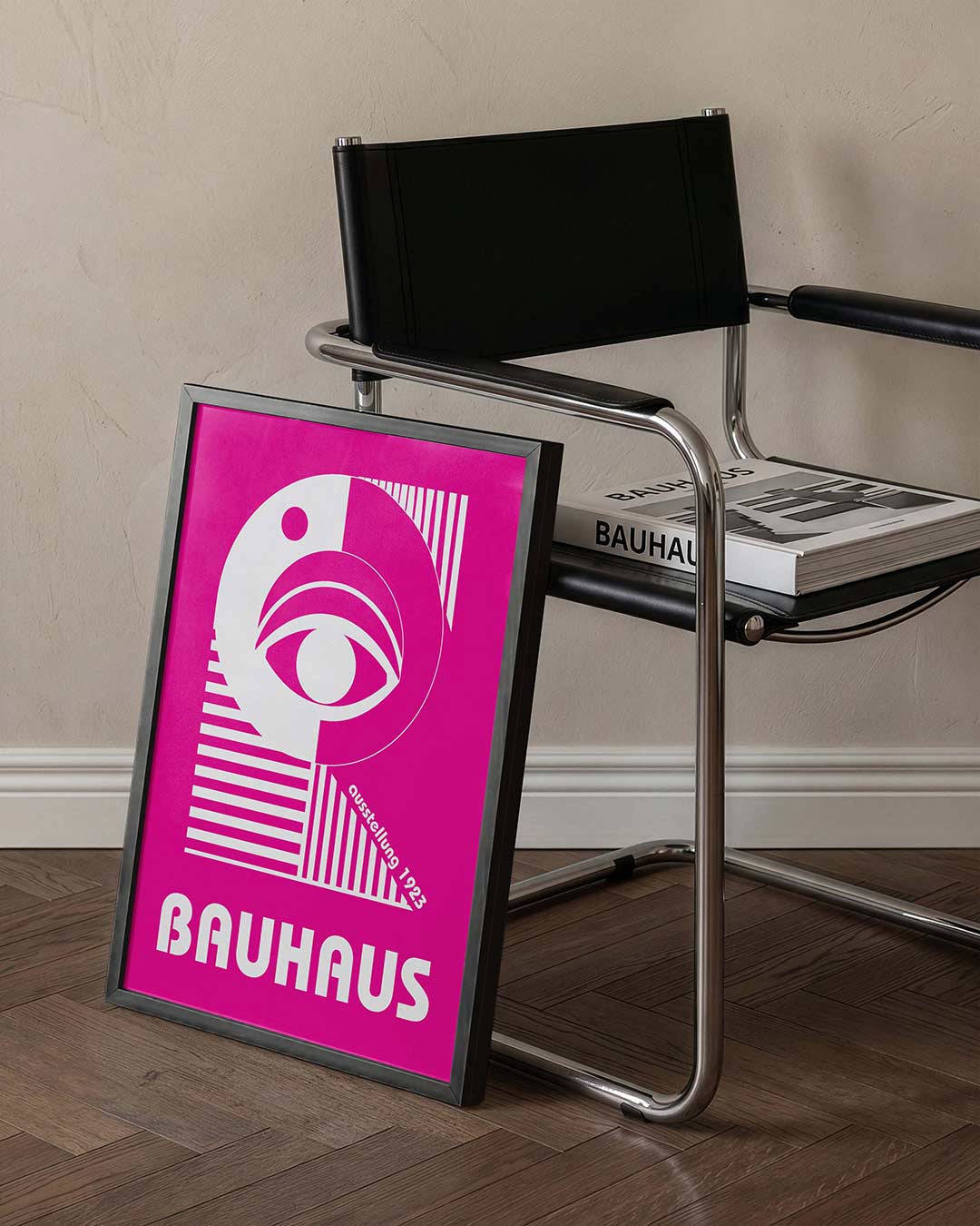Oog en lijnen Poster