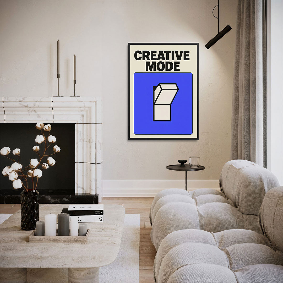 Creatieve geometrie Kunstwerk
