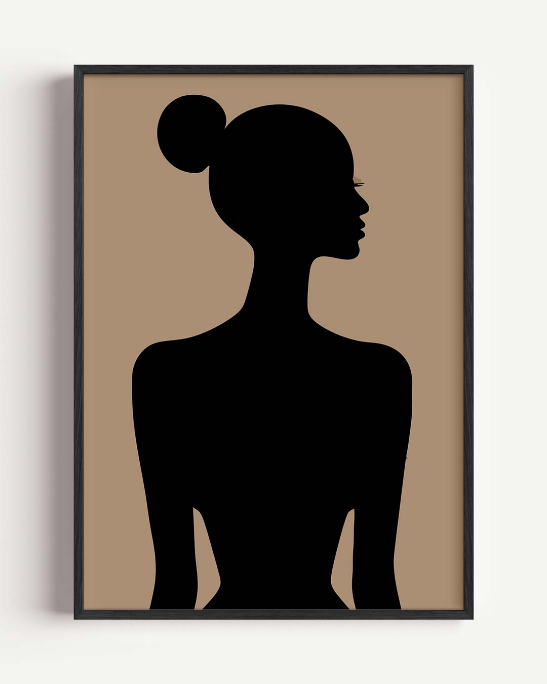 Stijlvolle Silhouet Poster-WallArtistic