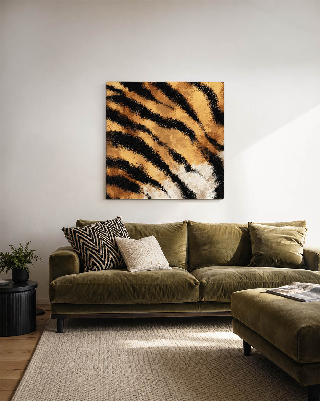 Dierlijke strepen Kunstwerk