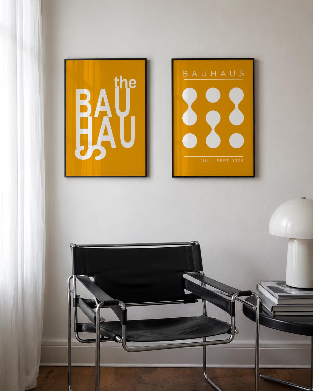 Typografisch spel Posterset