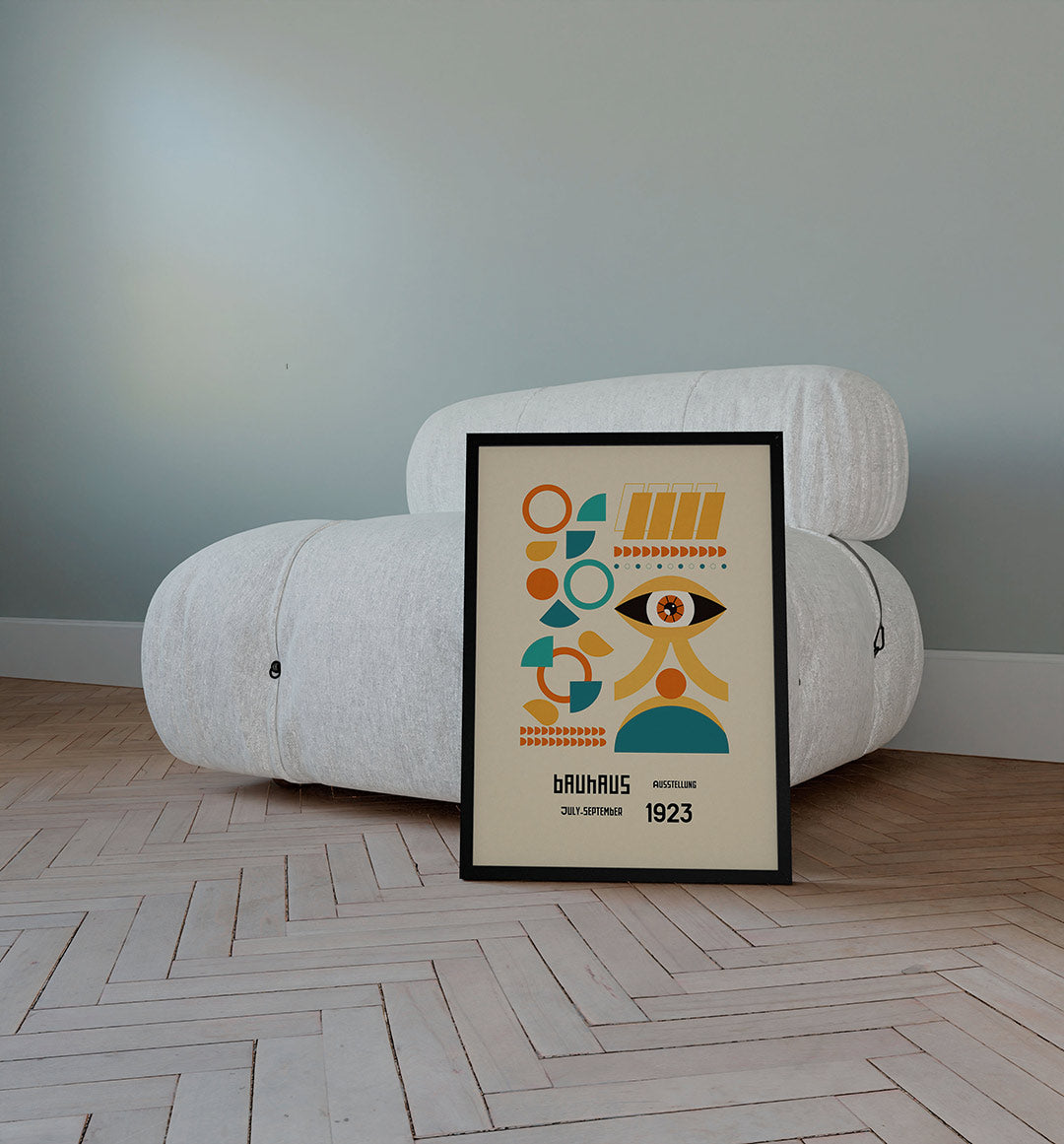 Vormen en vlakkenspel Poster