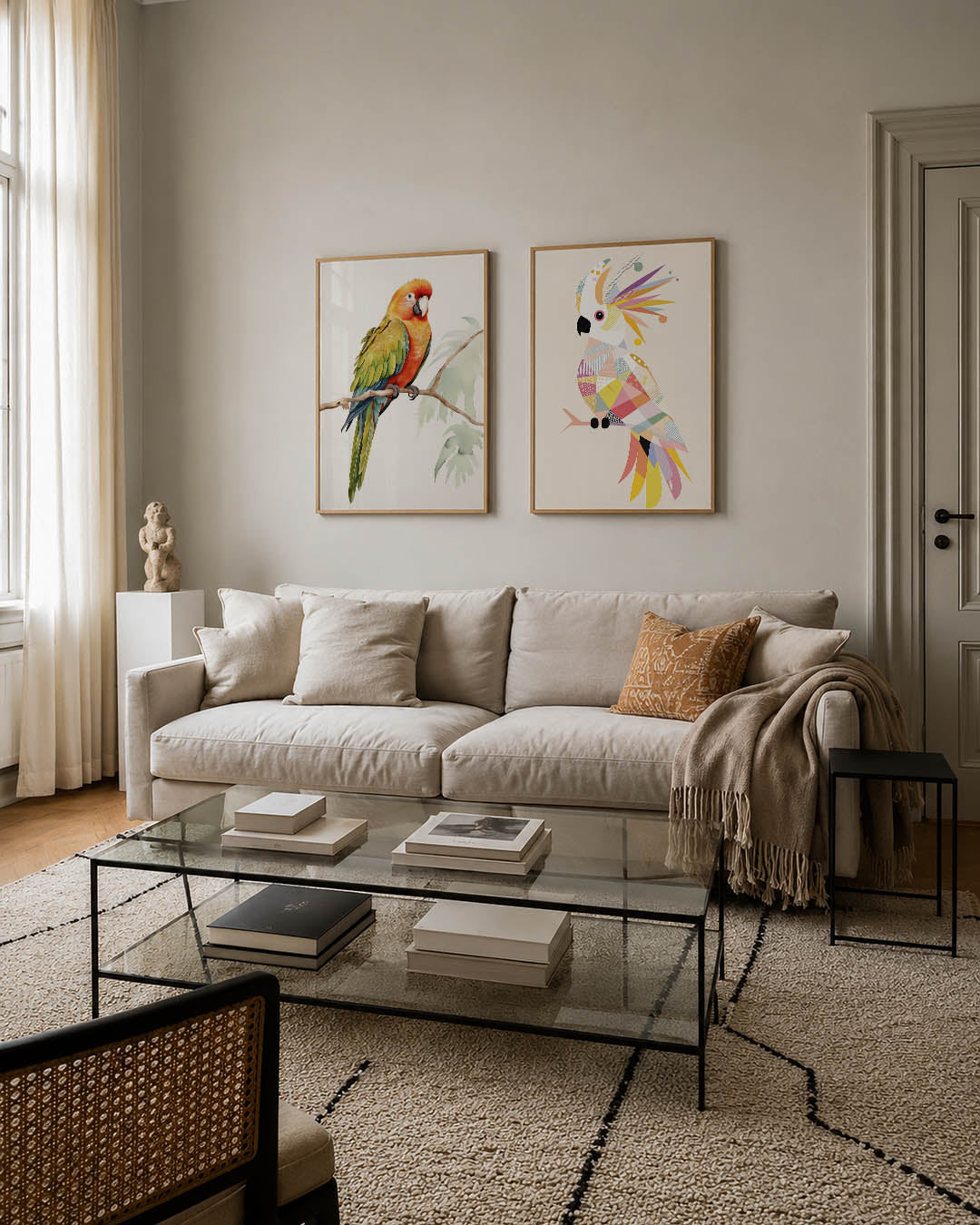 Vogelkleurenpracht Posterset
