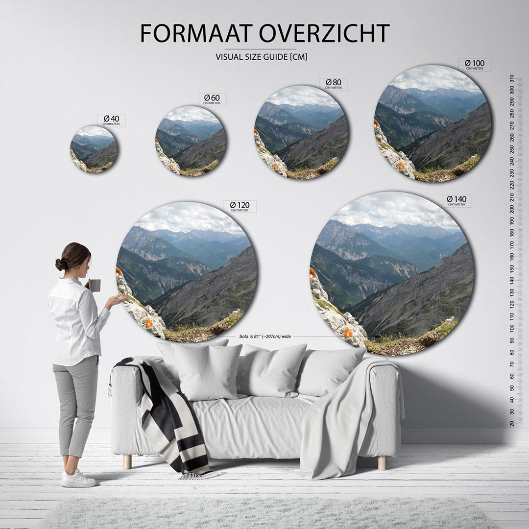 Berglandschap Muurcirkel