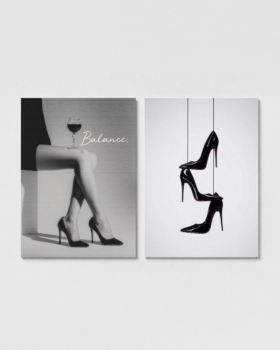 Evenwichtige elegantie Posterset