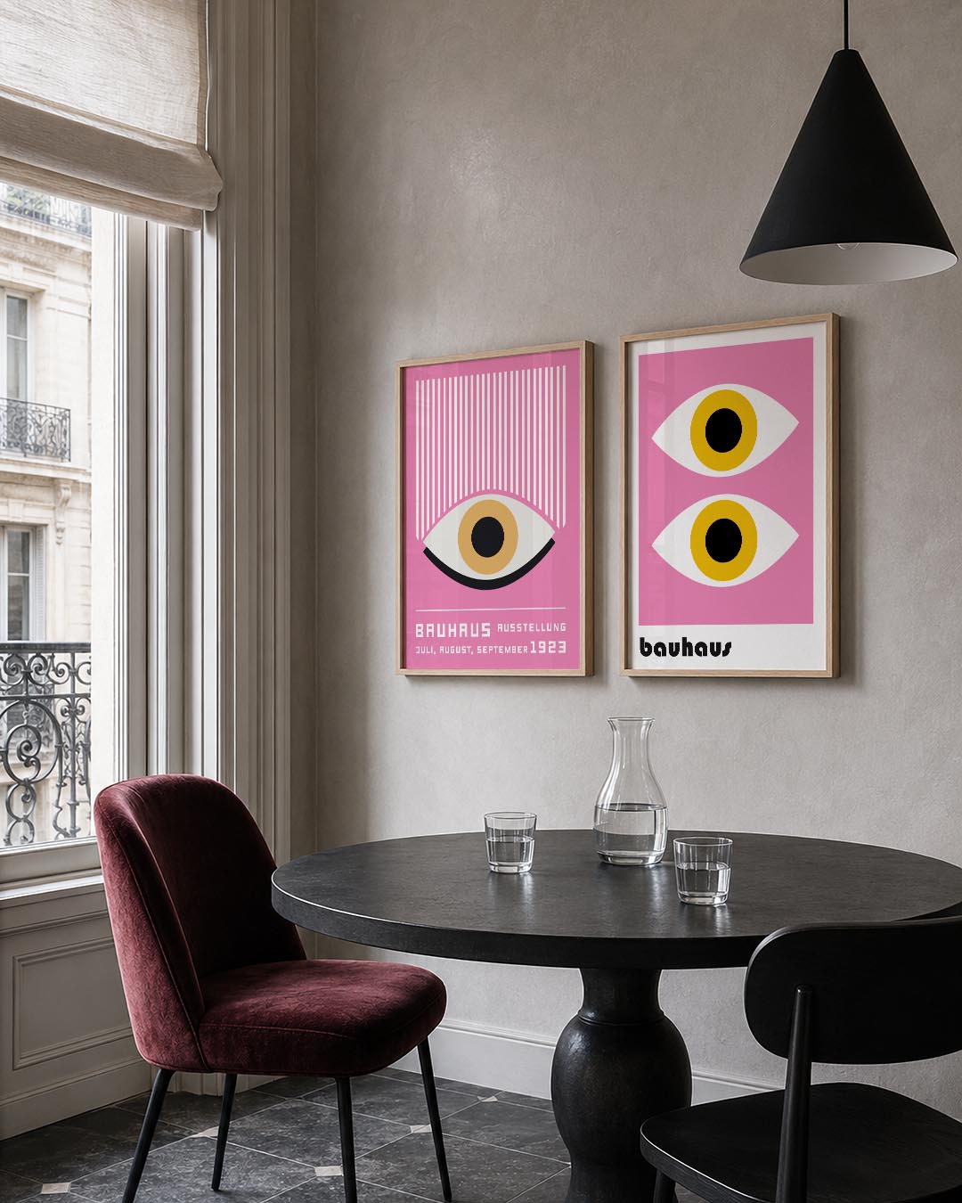 Oog en lijnen Posterset