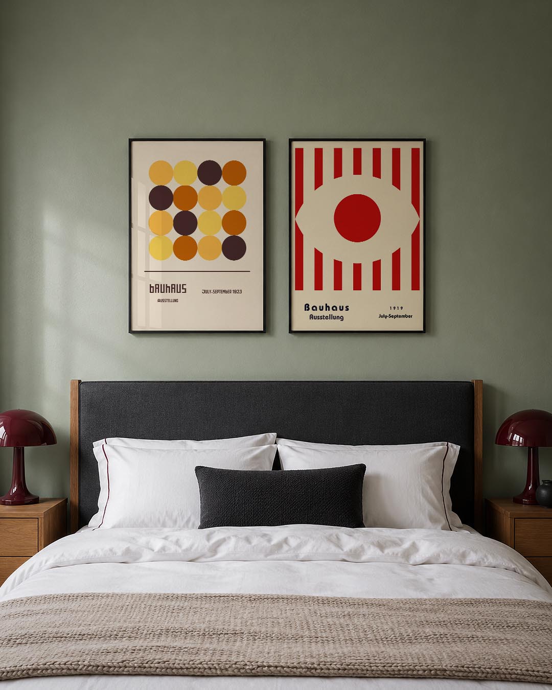 Cirkelritme en kleur Posterset