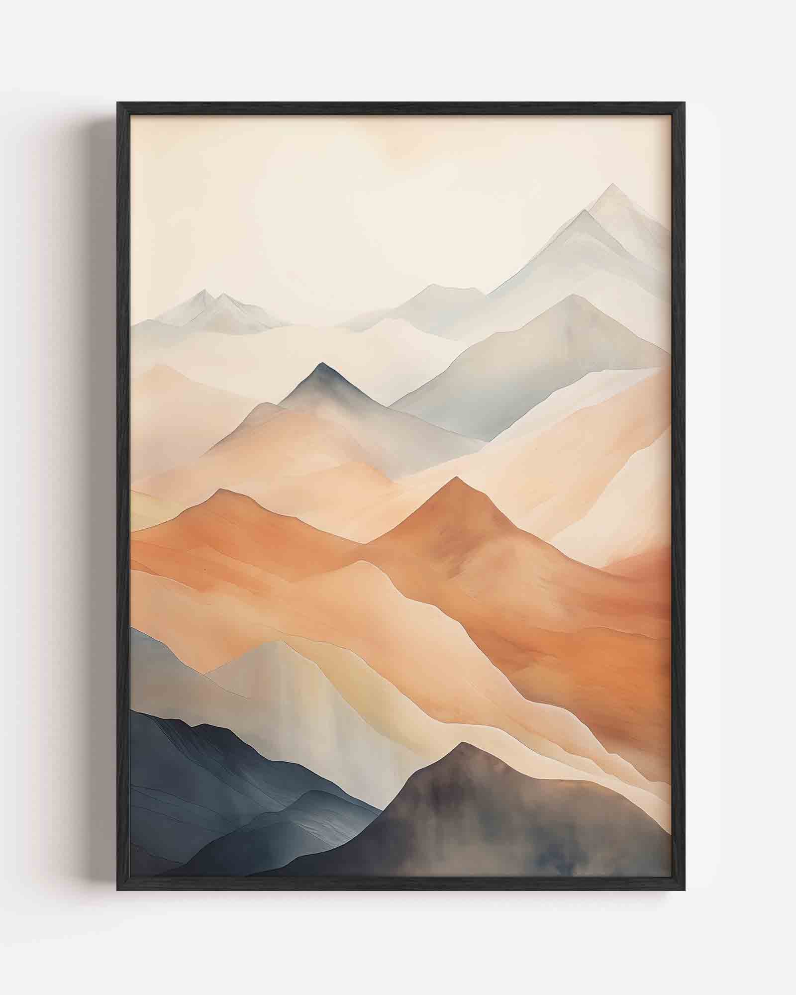 Berglandschap Poster