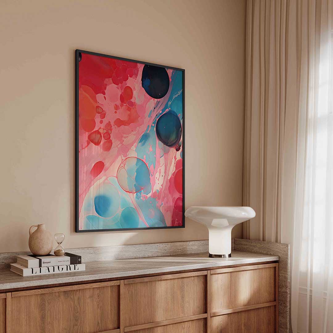 Abstracte vormen Poster