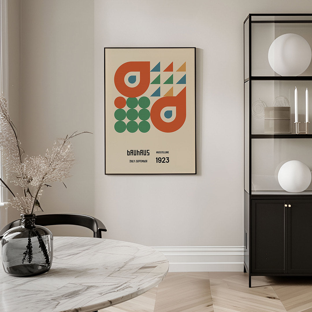 Vormen en vlakkenspel Poster