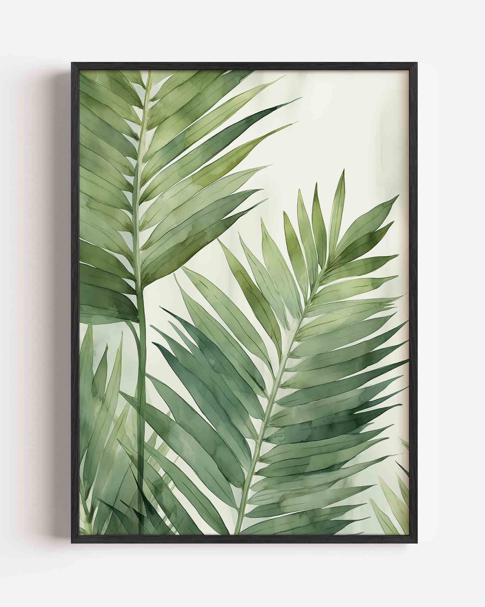 Groene bladeren Poster