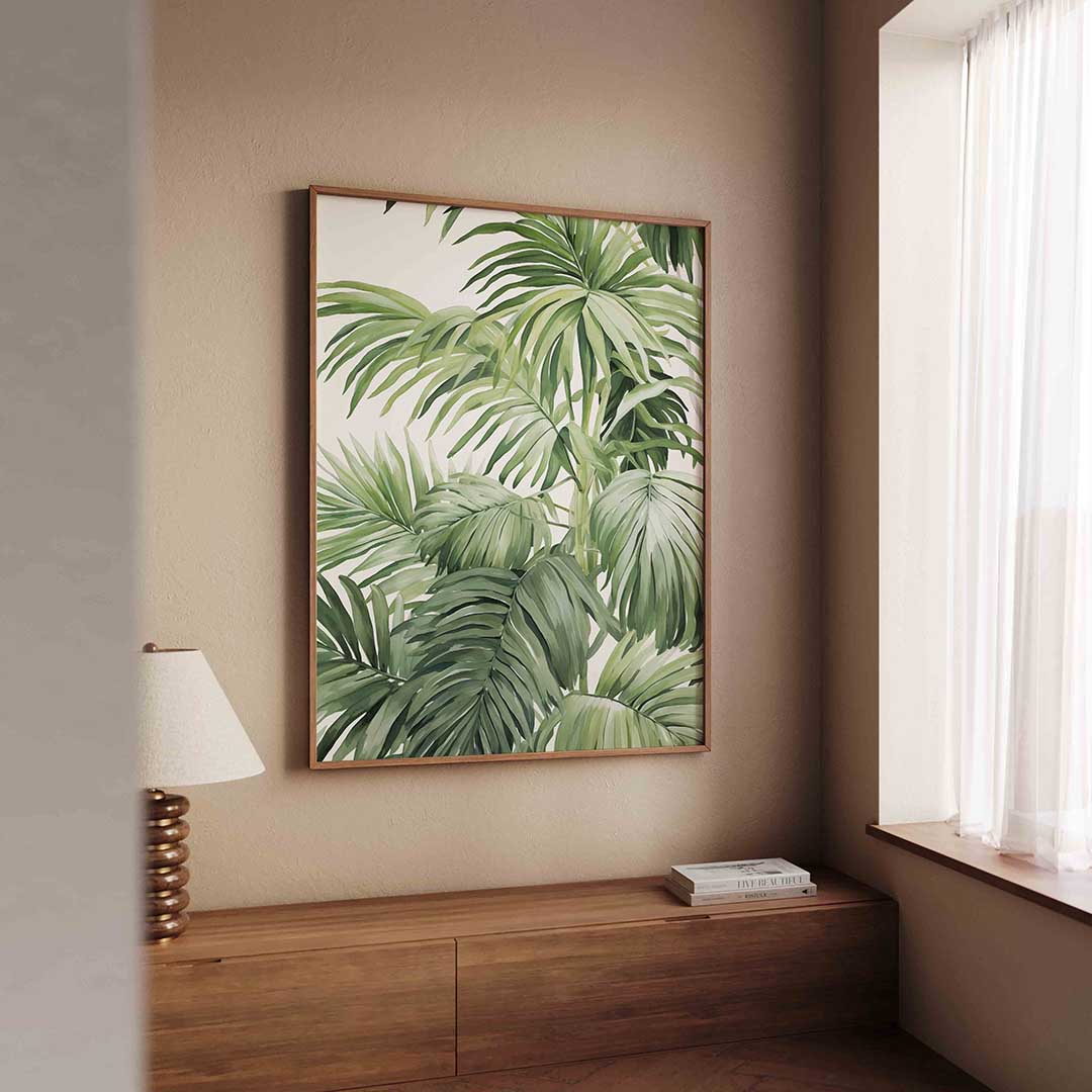 Groene bladeren Poster