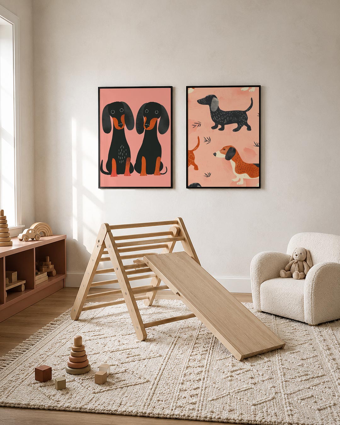 Honden in kleur Posterset