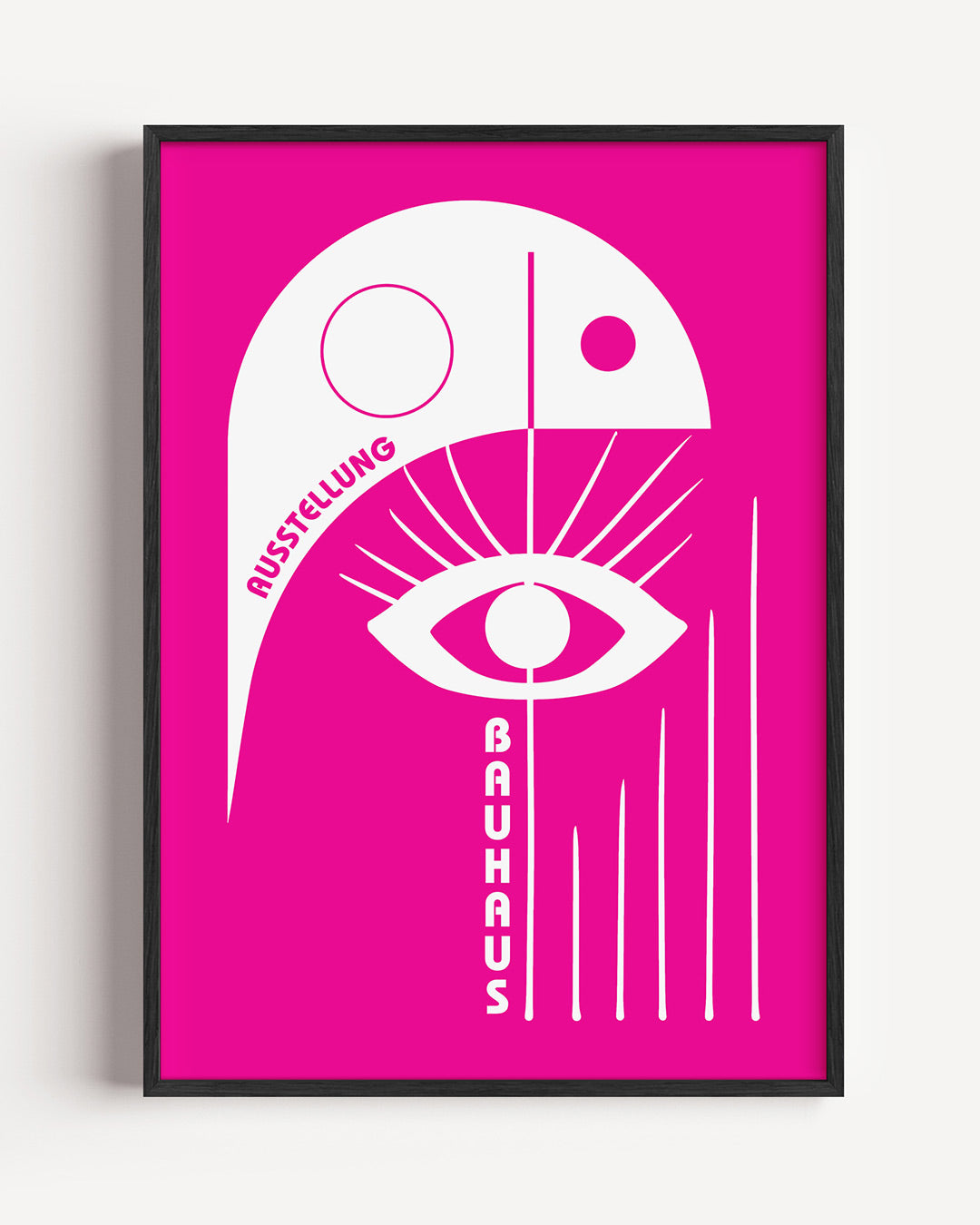 Oog en lijnen Poster