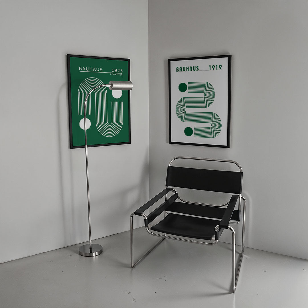 Lijnen en cirkelspel Posterset