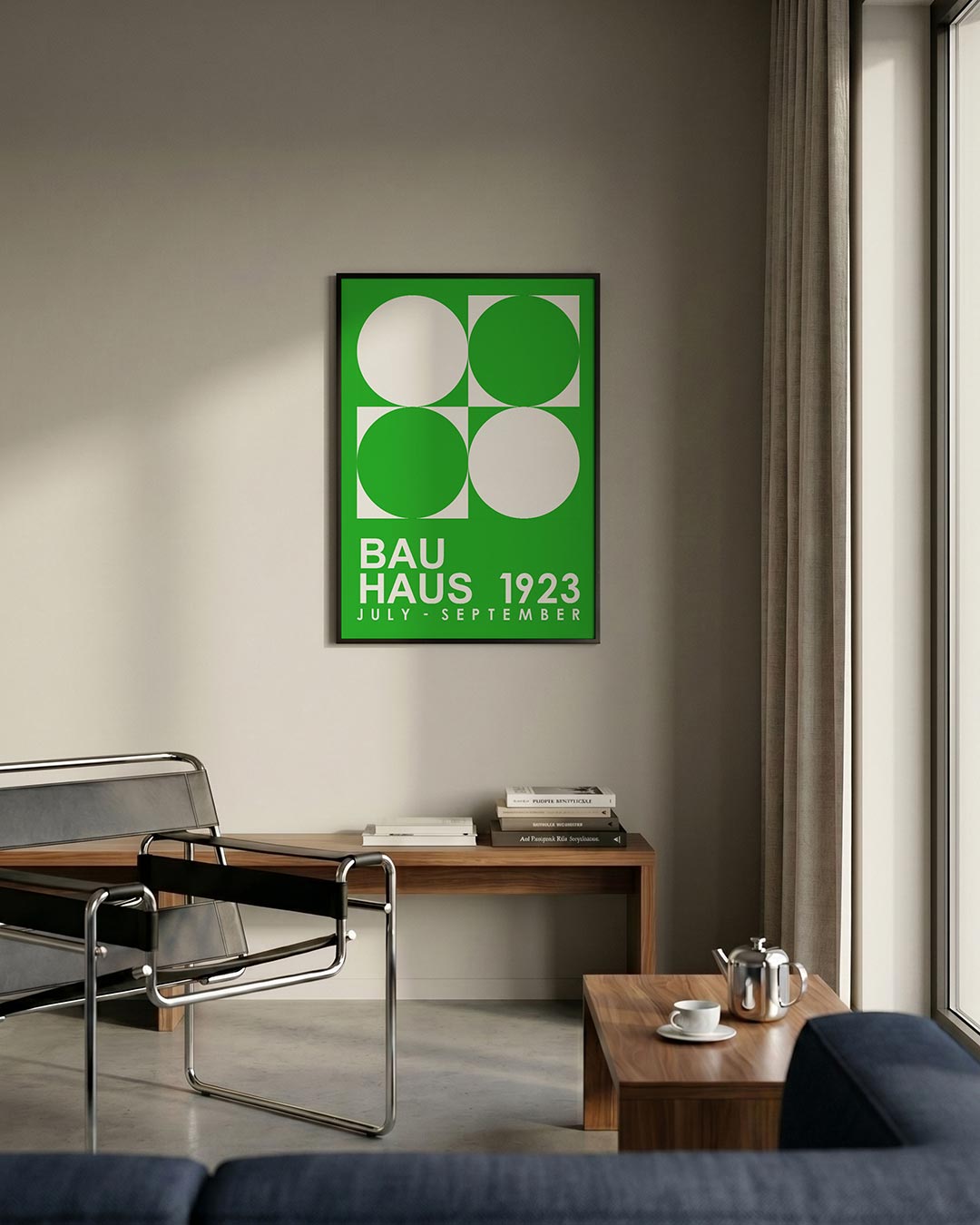 Cirkel en vierkant Poster