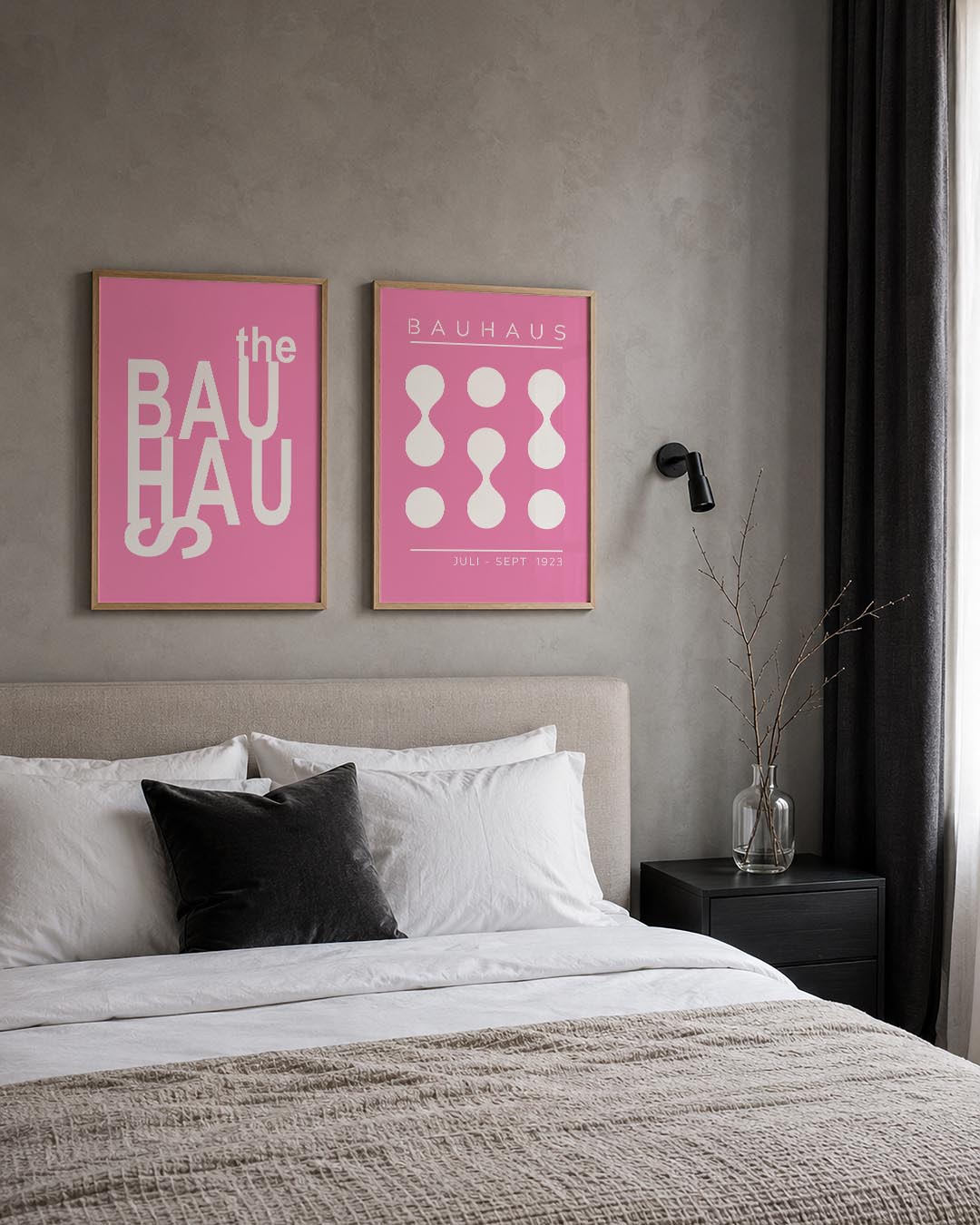 Typografische speelsheid Posterset