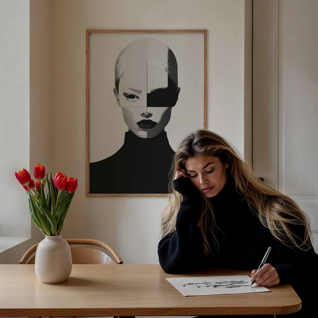Stijlvolle Modern Art Poster-WallArtistic