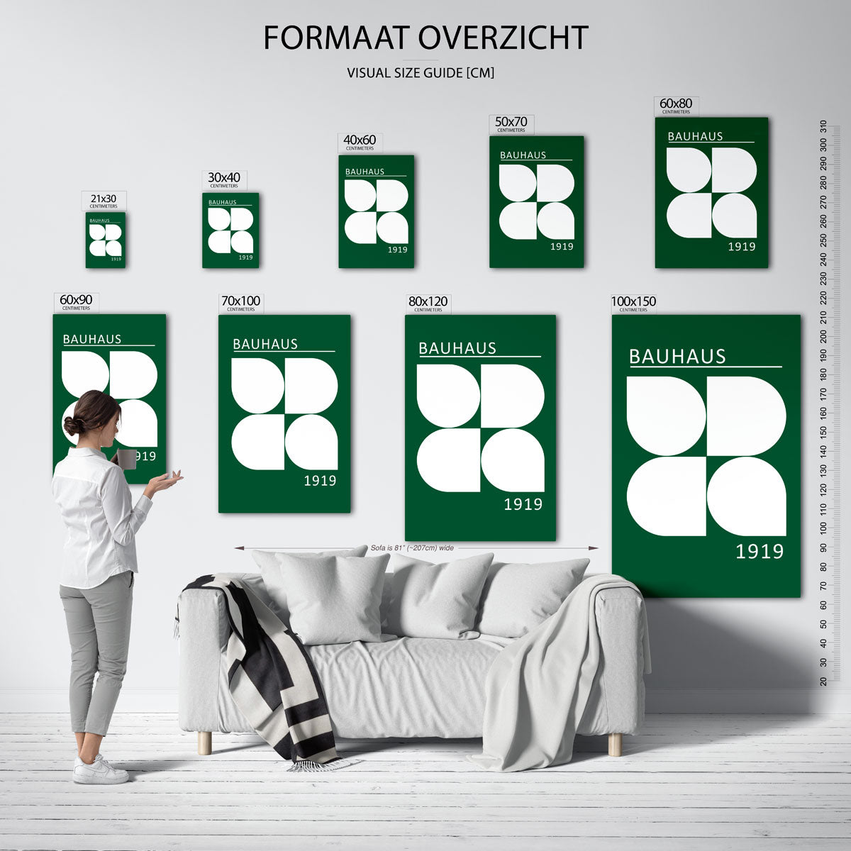 Vorm en kleur Poster