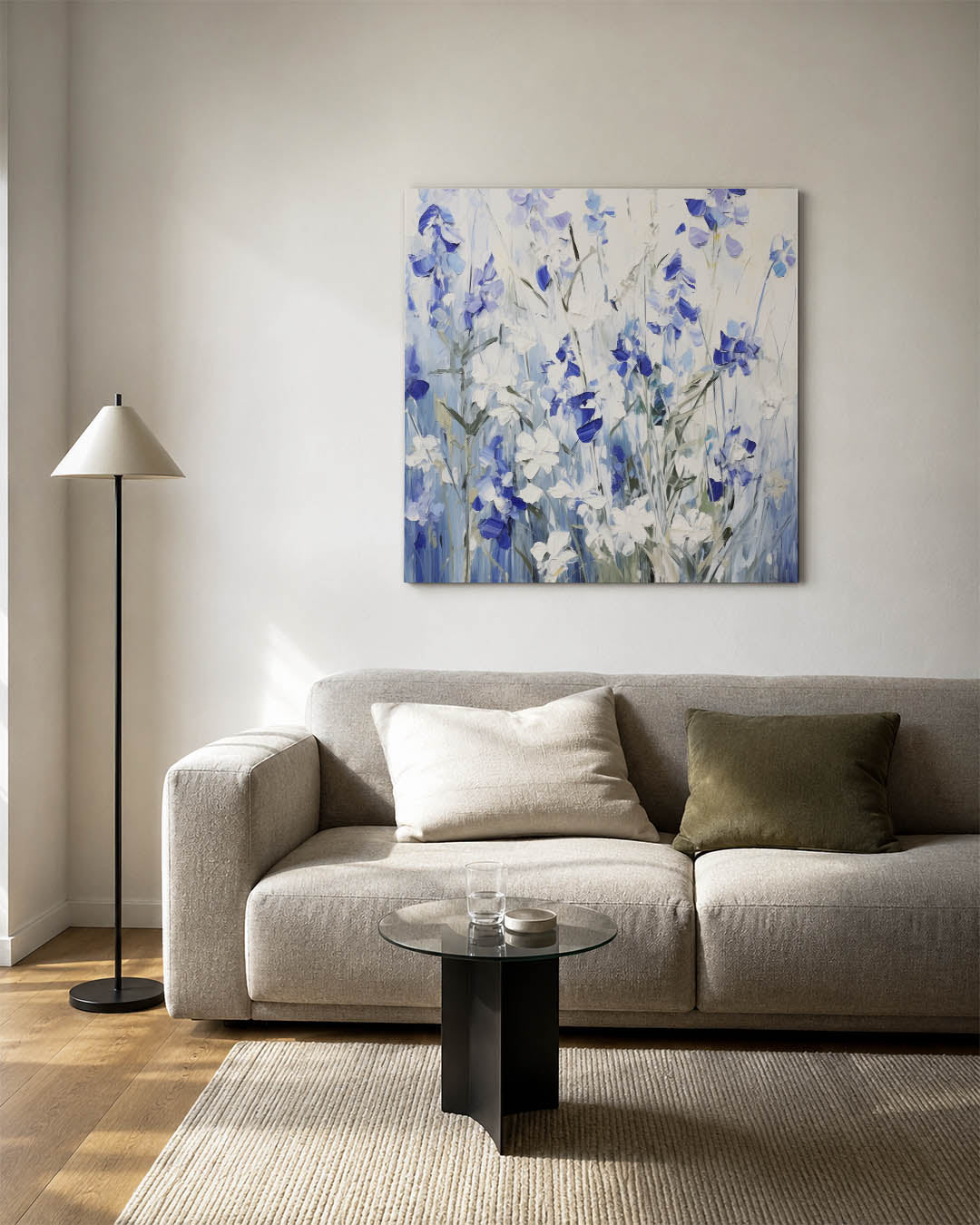 Bloemrijke harmonie Kunstwerk