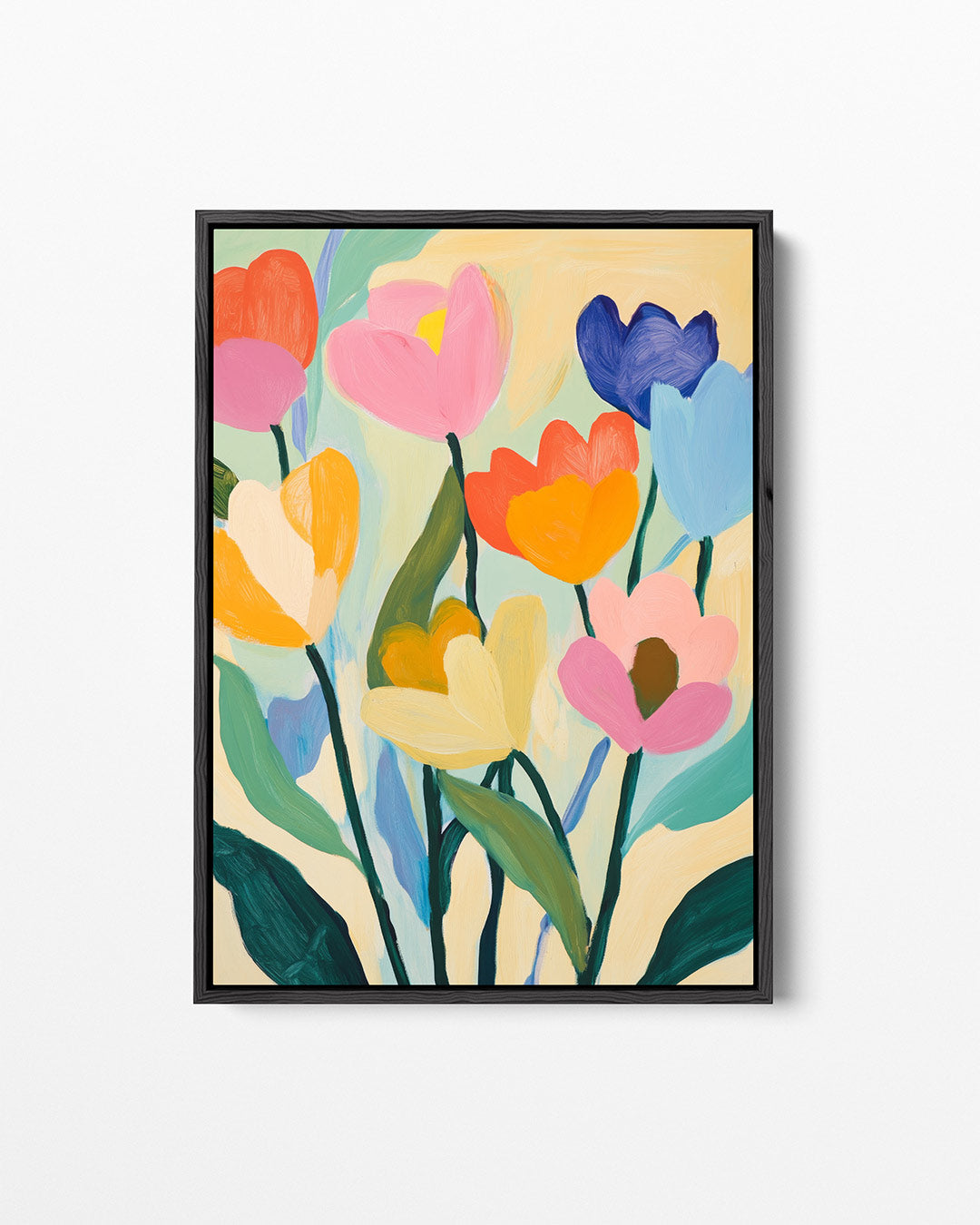 Bloemenexplosie Kunstwerk