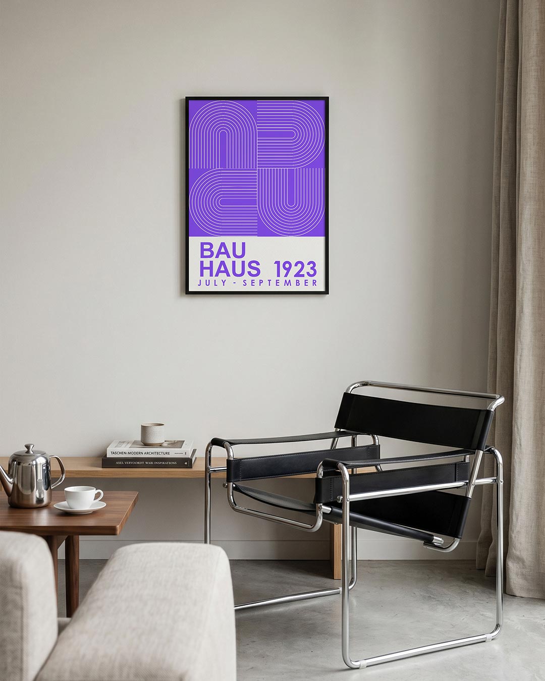 Lijnen en vlakkenspel Poster